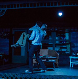 Chris Shea and Alex Garnett as Kenny and Jed