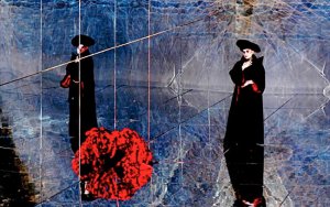 Ildikó Komlósi as the Nurse; photo by Marty Sohl