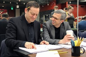 Photo of Jeffrey Stock (l) and Marc Acito (r) by Jeff Carpenter.