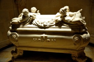 Haydn's crypt in the Bergkirche  in Eisenstadt